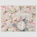 Search for clock tissue paper Whimsical