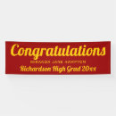Search for red and gold banners Graduation