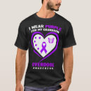 Search for overdose awareness tshirts Purple