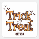Search for trick or treat stickers Vintage