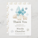 Search for polar bear thank you cards Snowflakes