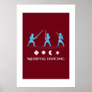 Search for fencing sword posters Illustration
