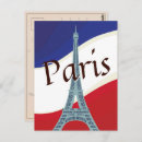 Search for french flag eiffel tower postcards Paris