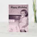 Search for vintage cake birthday cards Girl