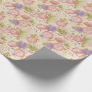 Search for pink floral wrapping paper Roses
