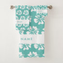 Search for flower print bath towels Tropical