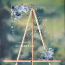 Search for something blue bridal shower signs Watercolor floral