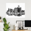 Search for detroit buildings posters Skyline