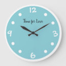 Search for aqua clocks Birthday