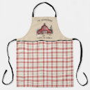 Search for vintage gingham aprons Rustic