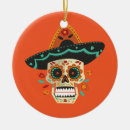 Search for sugar skull christmas tree decorations Colourful