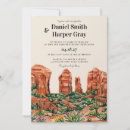 Search for sedona invitations Watercolor
