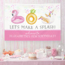 Search for pool party banners Floatie