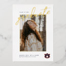 Search for team spirit invitations Auburn tigers graduate design