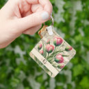Search for vintage tulip key rings For her