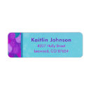 Search for mermaid party return address labels Birthday