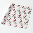 Search for red cardinal wrapping paper Pinecone