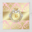 Search for queen baby shower invitations Pink