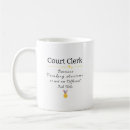 Search for court mugs Clerk