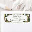 Search for camoflauge return address labels Green