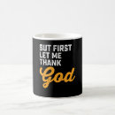 Search for god first mugs Christian