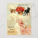 Search for historical fashion postcards Victorian