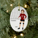 Search for girl volleyball christmas tree decorations Athlete