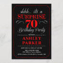 Search for retro surprise birthday invitations Elegant