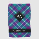 Search for purple golf towels Tartan