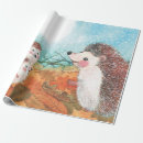 Search for hedgehog wrapping paper Nature
