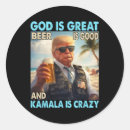 Search for god is great stickers President