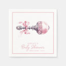 Search for baby girl shower napkins Whimsical