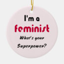 Search for feminist christmas tree decorations Pink