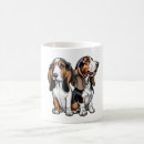 Search for cute basset hound mugs Dogs
