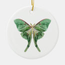 Search for luna moth christmas tree decorations Green