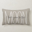 Search for love you to the moon cushions baby