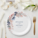 Search for mr and mrs wedding plates Floral