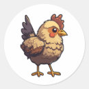 Search for chicken illustration stickers Funny