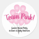 Search for gender reveal team stickers Modern