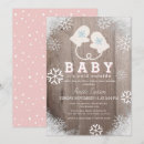 Search for baby its cold outside invitations Rustic
