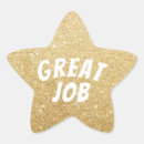 Search for star shape stickers Gold
