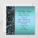 Search for swirl border invitations Black