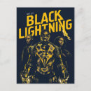 Search for black lightning postcards Dc comics