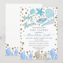 Search for blue glitter baby shower invitations Gold