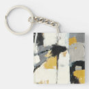 Search for gray yellow square key rings Contemporary