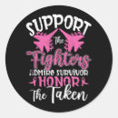 Search for breast cancer support stickers Survivor