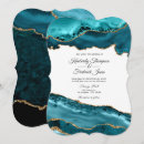 Search for teal and gold invitations Agate