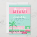 Search for miami hens party invitations Modern