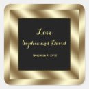 Search for gold foil black stickers Elegant
