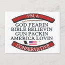 Search for conservative postcards Usa